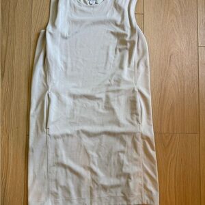 Athleta Cream Sleeveless Dress